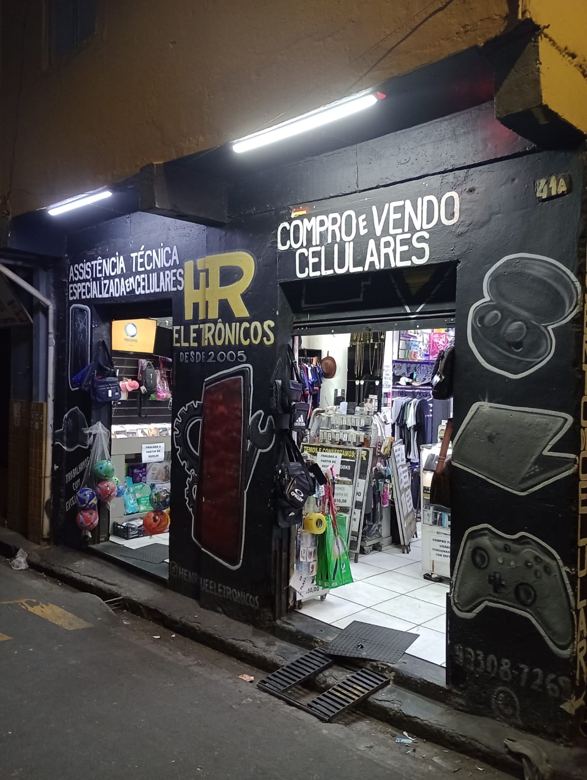 HR Eletrônicos bairro Serra